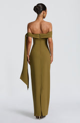 Addyson Maxi Dress - Deep Olive