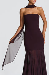 Aylah Scarf - Plum