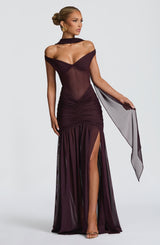 Aylah Scarf - Plum