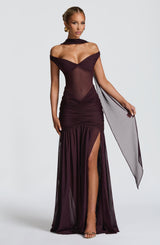 Aylah Scarf - Plum