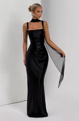 Calandra Maxi Dress - Black