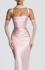 Calandra Maxi Dress - Blush