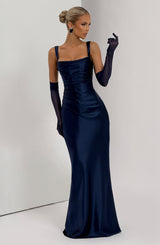 Calandra Maxi Dress - Navy