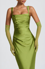 Calandra Maxi Dress - Olive