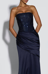 Celestine Maxi Dress - Navy