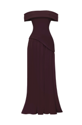 Delisha Maxi Dress - Plum