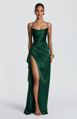 Helena Maxi Dress - Emerald