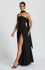 Maliyana Maxi Dress - Black