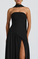 Maliyana Maxi Dress - Black