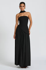 Maliyana Maxi Dress - Black