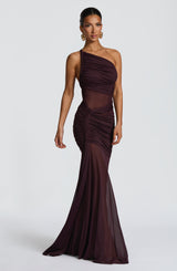 Marielle Maxi Dress - Plum