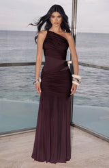 Marielle Maxi Dress - Plum