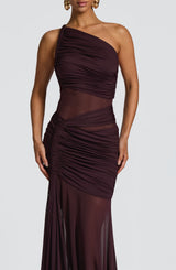 Marielle Maxi Dress - Plum