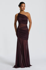 Marielle Maxi Dress - Plum