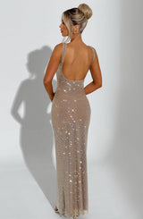Petrine Maxi Dress - Gold
