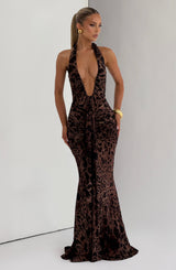Rosetti Maxi Dress - Leopard Print