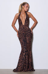 Rosetti Maxi Dress - Leopard Print