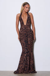 Rosetti Maxi Dress - Leopard Print